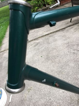 Probably added cable stops and shifter bosses