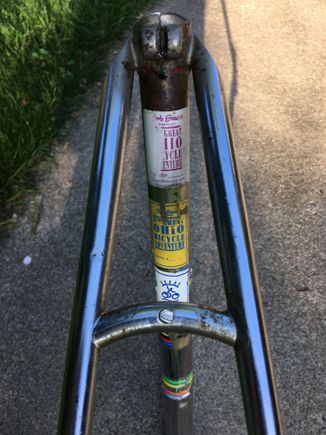 Chrome loss and newest sticker is 1996
