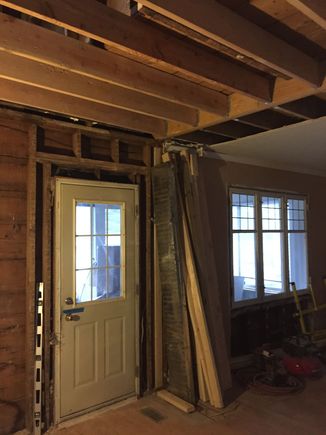 New joists and 8' opening.