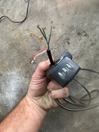 Volt meter/power/throttle