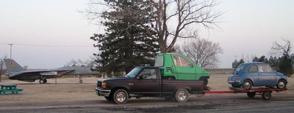 Ford Ranger Fiat 500 Citicar