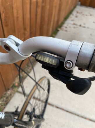 Grungy 7 speed shifters