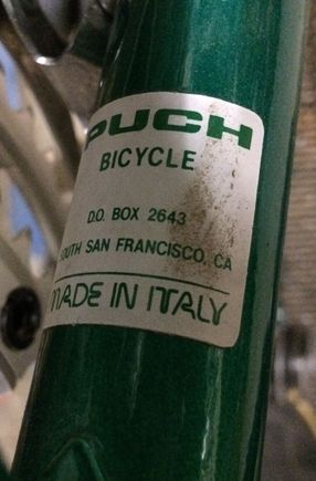 Bianchi had an import HQ office in South City, BITD