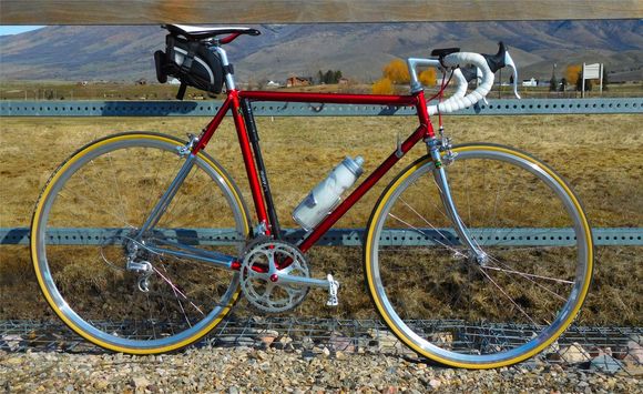 Hoped on the Rickert today.  This one has hardly been ridden since I built it but I think it's quite beautiful.