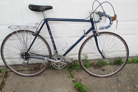 Bike as found in the "wild"