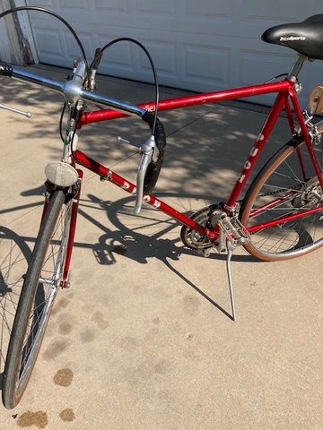 vintage puch bicycle