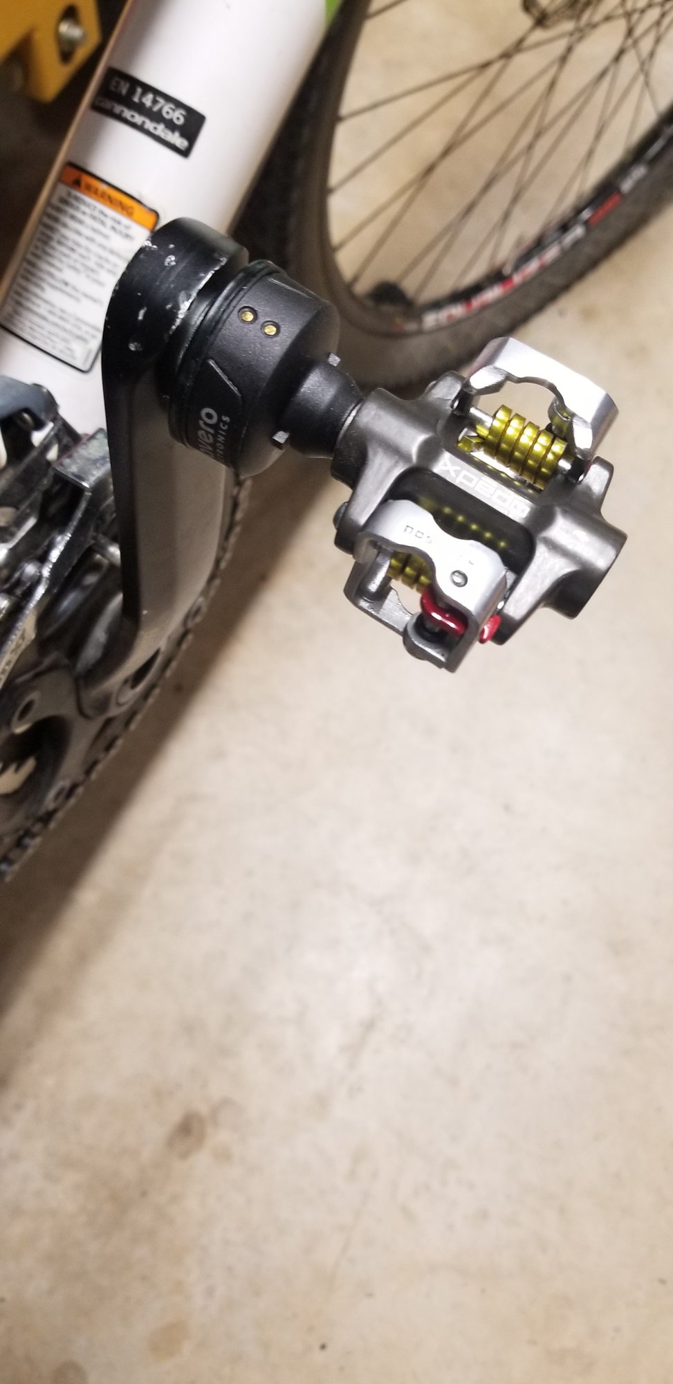 mountain bike power meter pedals