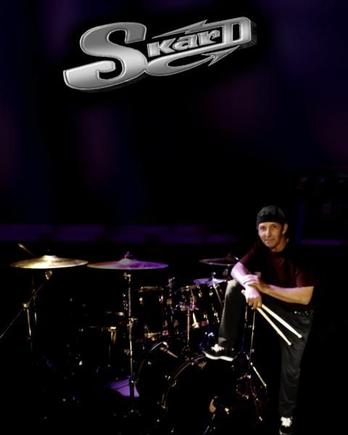 SKARD rock band Drummer Johnny 
SKARD rock band - true biker rock
Check out SKARD music videos on YouTube.
BIKES, BABES, &amp; Good Rockin SKARD music