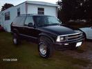 97 2door blazer   sitting on 30's in these pics