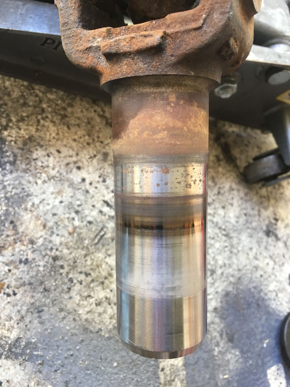 Is this bad? Transfer case driveshaft yoke Blazer Forum Chevy