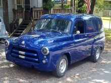 97 Jimmy. 
masquerading as a 54 dodge panel truck