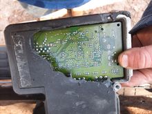 I got in here with a pair of snips. 