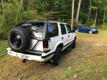 4doors with a swing spare tire