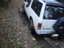 little bit of fall muddin, got her stuck in 34" of water later in the day.