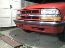Painted grille and bowtie (subject to change)