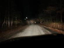 Newly rewired high beams (relays and 10ga wire) and outer two lights on the light bar