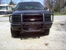 Showing off my nice holographic Dale Sr. license plate.