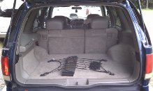 Blazer Back interior