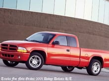 2001 Dodge Dakota R/T - Loved this truck, couldn't find a picture but it looked just like this and it was slammed and VERY fast!