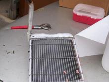 Changing the heater core on the wifes '97 Blazer