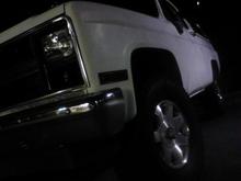 In 4wd form. Note the lockinv hubs coming out the center cap