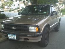 Updated picture of the plastidipped grille, front bumper and rims. Holding up very nicely after a few months of completion