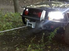 testing the winch first time