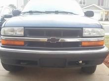 after grille painted with plasti dip