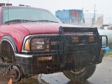 trying to replace a balljoint, then it rains on me