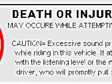 A great sticker i think we all need to get - for audio enthusiusts that is.