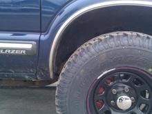2in suspension lift and 31in tires