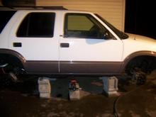 Detagged. Thinking about doing away with the two tone, or making the bottom black...decisions, decisions.