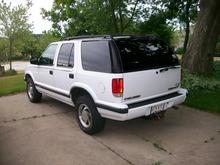 Rear of my Blazer when I first bought it.