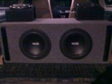 RE Audio seX 12's / hifonics brutus 1610d