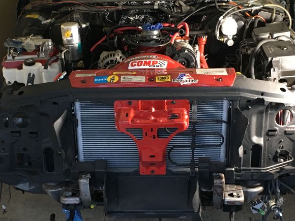 One day closer. Waiting on polished throttle body bonnet to arrive to top off induction.