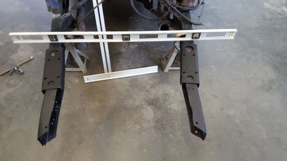 math looks good on paper, mustang II front parts on hand