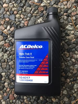 AC Delco Auto-Trac II fluid