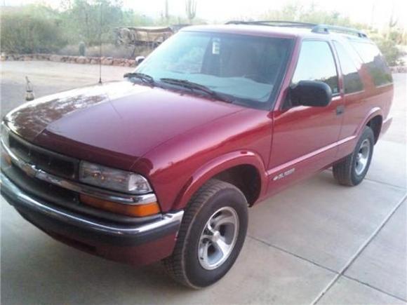 when i first got my blazer, all stock