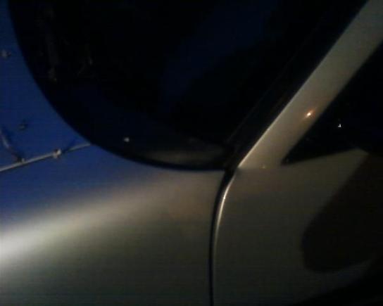 Removed the base logo from my front windsheild!