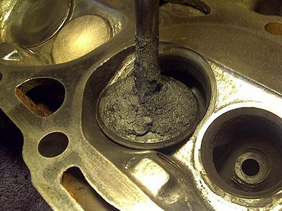 Dirty intake valve