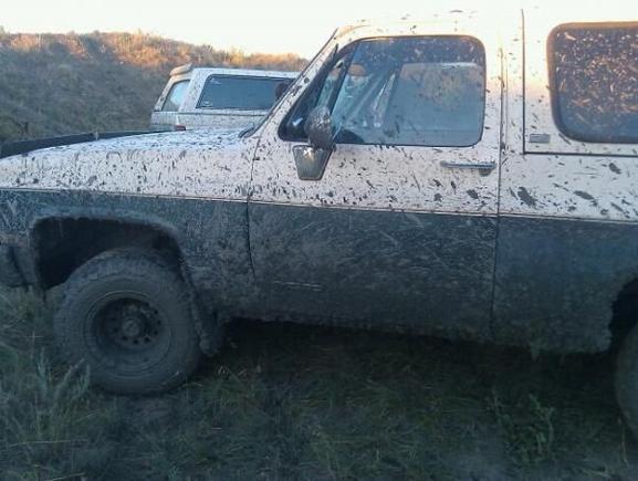 After Mudding.