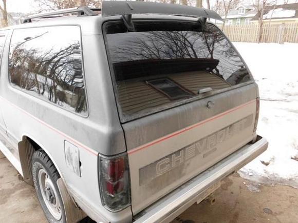 5% Tint on the back 3 windows. Smoke Euro Style tail lights.