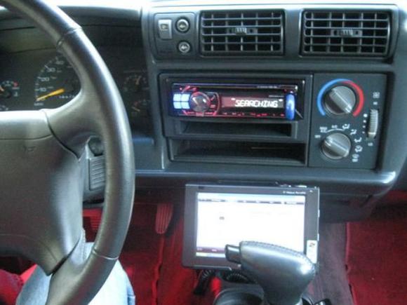 led strips all around. alpine head unit, touch screen tablet,gps