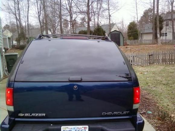 got a tinted window off a donor blazer... lots better!!!!!