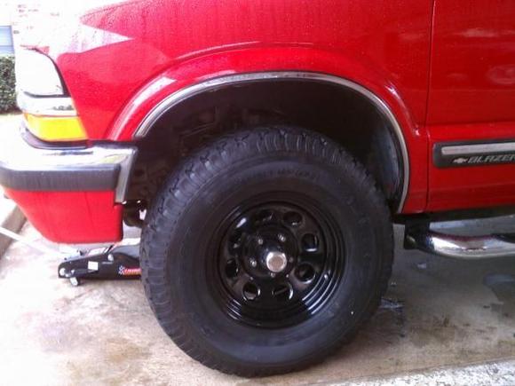 New wheels/tires