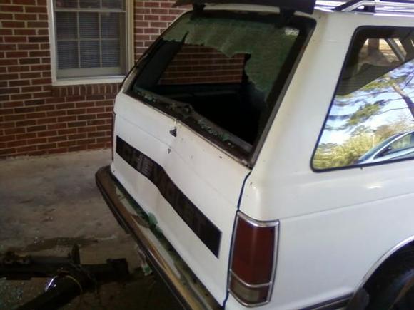 Dont ever let your brother hook up the trailer