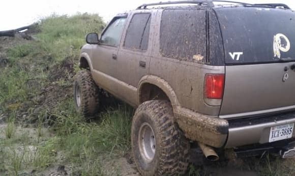 She doesn't get muddy often.... so enjoy a rare moment!