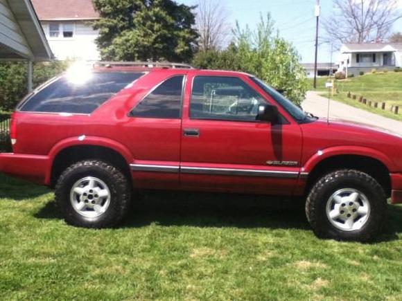 fresh paint job, this was summer of 2011