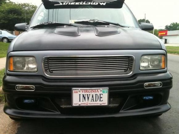 Front painted prime.
