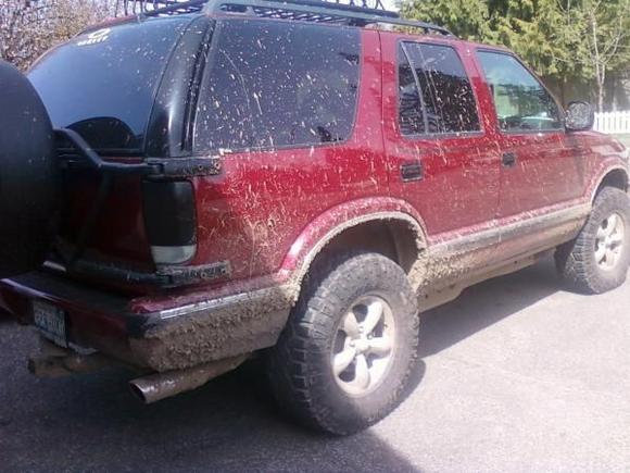 After the first wheeling adventure with the new tires